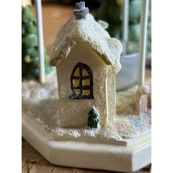 Yankee Candle Christmas Tree House Village Tea Light Wax Warmer Ornament - Picture 4 of 16